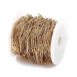 304 Stainless Steel Paperclip Chains&nbsp;CHS-C006-11G