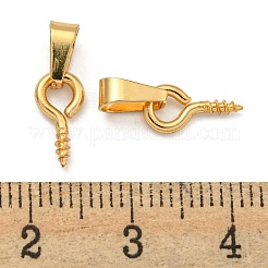 304 Stainless Steel Screw Eye Pin Peg Bails&nbsp;STAS-R233-01C-G