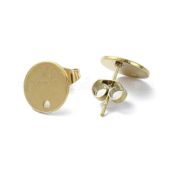 304 Stainless Steel Stud Earring Findings&nbsp;EJEW-H130-03G-A01