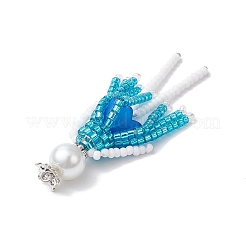 Glass Seed Beads Big Pendants&nbsp;PALLOY-MZ00687-01