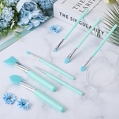 1 Set Silicone Makeup Brushes Set&nbsp;AJEW-GF0010-26