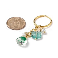 Transparent Glass Keychain&nbsp;KEYC-JKC00437