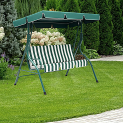 Oxford Cloth Stripe Outdoor Swing Cover&nbsp;AJEW-WH20816-213A