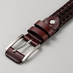 Braided Imitation Leather Chain Belts&nbsp;AJEW-WH20020-053A