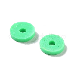 Handmade Polymer Clay Beads&nbsp;CLAY-R067-6.0mm-A06