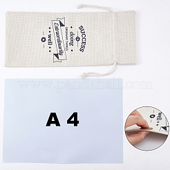 Jute Cloth Wine Packing Bags&nbsp;ABAG-WH0005-72G