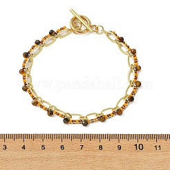Brass Oval Link Chains Bracelets&nbsp;BJEW-MZ00348