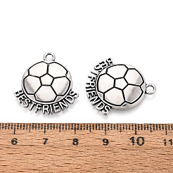 Tibetan Style Alloy Pendants&nbsp;TIBE-N014-16AS