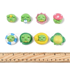 1Set Resin Frog Display Decoration&nbsp;AJEW-FS0001-24