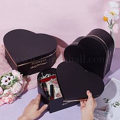 3Pcs 3 Sizes Cardboard Gift Packaging Box Set&nbsp;CON-WH0115-45A
