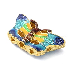 Rack Plating Brass Enamel Beads&nbsp;KK-P276-40G
