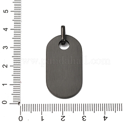 304 Stainless Steel Pendants&nbsp;STAS-P421-12EB