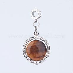 Tibetan Style Alloy European Dangle Charms&nbsp;PALLOY-JF00288