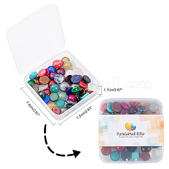 Natural & Synthetic Gemstone Cabochons&nbsp;G-PH0034-39