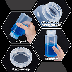 Plastic Wide Mouth Laboratory Reagent Bottles&nbsp;CON-WH0089-195B-01