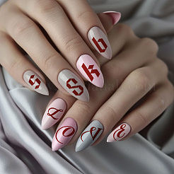 Stainless Steel DIY Nail Art Templates&nbsp;MRMJ-WH0092-026