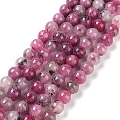 Natural Cherry Blossom Agate Beads Strands&nbsp;G-B076-A02-03