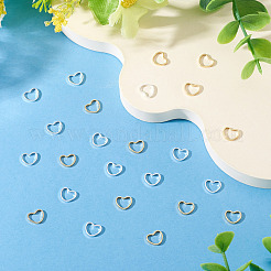 24Pcs 2 Colors Brass Linking Rings&nbsp;KK-TA0003-05