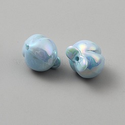 UV Plating Opaque Acrylic Beads&nbsp;OACR-A039-01E