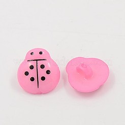 Acrylic Shank Buttons&nbsp;BUTT-E006-B-M