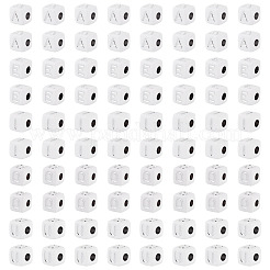 150Pcs 5 Styles Opaque Acrylic Beads&nbsp;SACR-TA0001-73