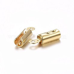 304 Stainless Steel Folding Crimp Ends&nbsp;LS-STAS-F174-35G-D