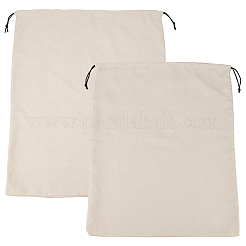 2Pcs 2 Colors Dustproof Faux Suede Packing Drawstring Bags&nbsp;TP-CL0001-01B