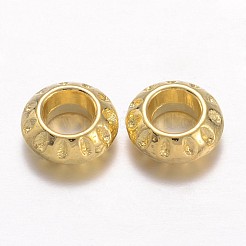 Tibetan Style Alloy European Beads&nbsp;TIBEB-EAA386Y-G-FF