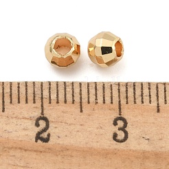 Rack Plated Round Brass Beads&nbsp;FIND-M036-01C-G02
