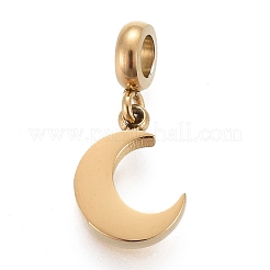 Ion Plating(IP) 304 Stainless Steel Charms&nbsp;LS-STAS-F259-014G