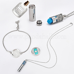 10Pcs Alloy Stainless Steel Slider Bracelets&nbsp;AJEW-SC0004-07A