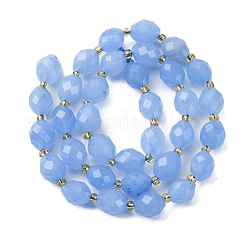 Natural White Jade Beads Strands&nbsp;G-D305-B01-01D