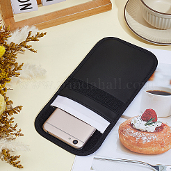 PU Leather Tactical Mobile Phone Radiation Protection Shielding Bags&nbsp;AJEW-GF0013-65B