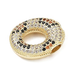 Brass Micro Pave Cubic Zirconia Pendants&nbsp;KK-Z108-02G-O