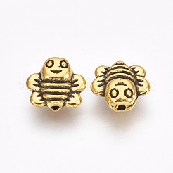 Zinc Alloy Beads&nbsp;PALLOY-ZN29435-AG-FF