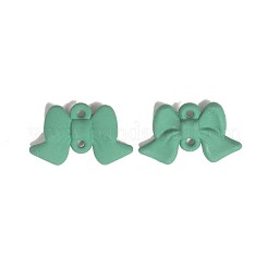 Spray Painted Alloy Connector Charms&nbsp;PALLOY-P291-17A