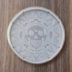 Halloween Theme Silicone Cup Mat Molds&nbsp;DIY-E066-01