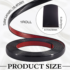 PVC Car Interior Moulding Trim&nbsp;AJEW-WH20020-082C-02