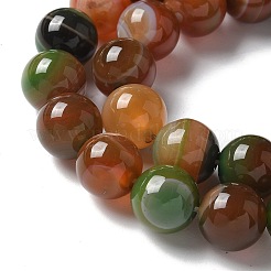 Natural Agate Beads Strands&nbsp;G-NH0001-G08-01