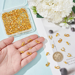 150Pcs 3 Style Brass & Alloy Ice Pick Pinch Bails&nbsp;FIND-AR0004-74G