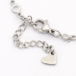 Tarnish Resistant 304 Stainless Steel Dragonfly Charms Bracelets&nbsp;BJEW-J107-40