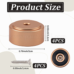 4Pcs Aluminum Furniture Pads&nbsp;FIND-CP0003-81KCG
