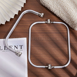 Aluminium Alloy Tube Purse Frames&nbsp;DIY-WH0569-58B