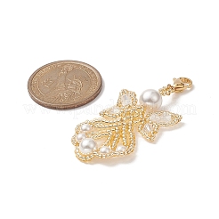 Angel Glass Pendants Decorations&nbsp;HJEW-MZ00006