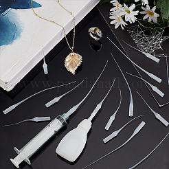 400Pcs 2 Style Plastic Glue Dispensing Dropper Rubber Hose&nbsp;TOOL-PH0001-71