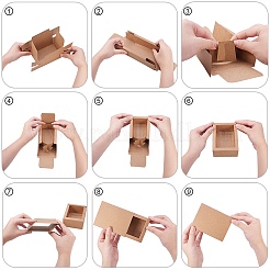 Kraft Paper Folding Box&nbsp;CON-BC0004-31A-A