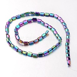 Electroplate Non-magnetic Synthetic Hematite Bead Strands&nbsp;G-F300-01B