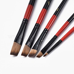 Wooden Paint Brushes Pens Sets&nbsp;AJEW-L074-04