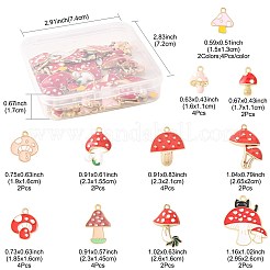 36Pcs 12 Styles Alloy Pendants&nbsp;ENAM-FS0003-66