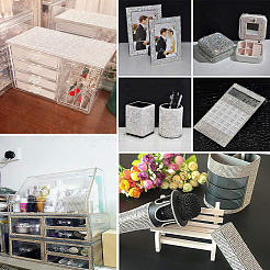 Self Adhesive Glass Rhinestone Stickers Sheets&nbsp;RB-GF0001-01A